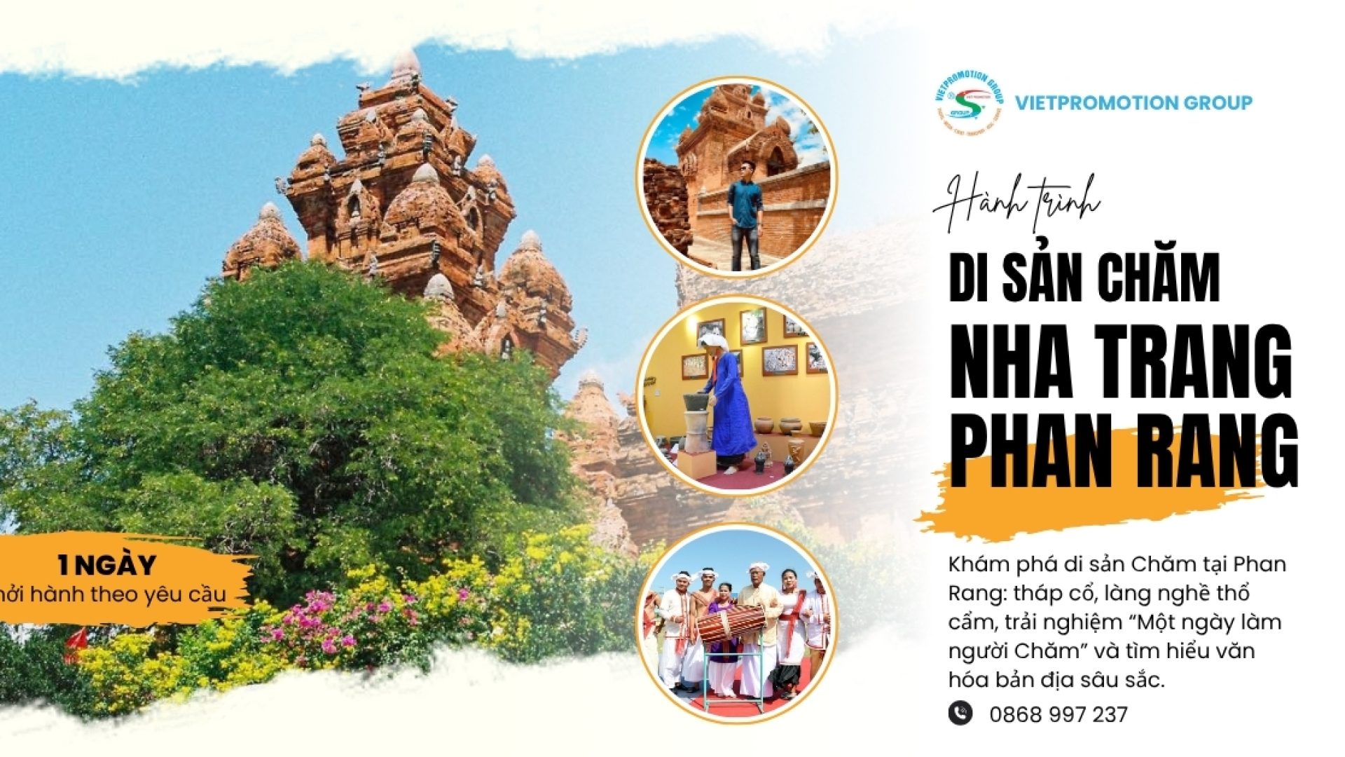 Orange White Simple Travel to India Facebook Ad (3)