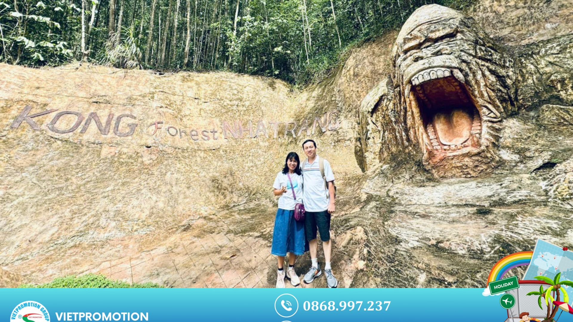 Blue And White Modern Creative Business Workshop Outdoor Banner (2)